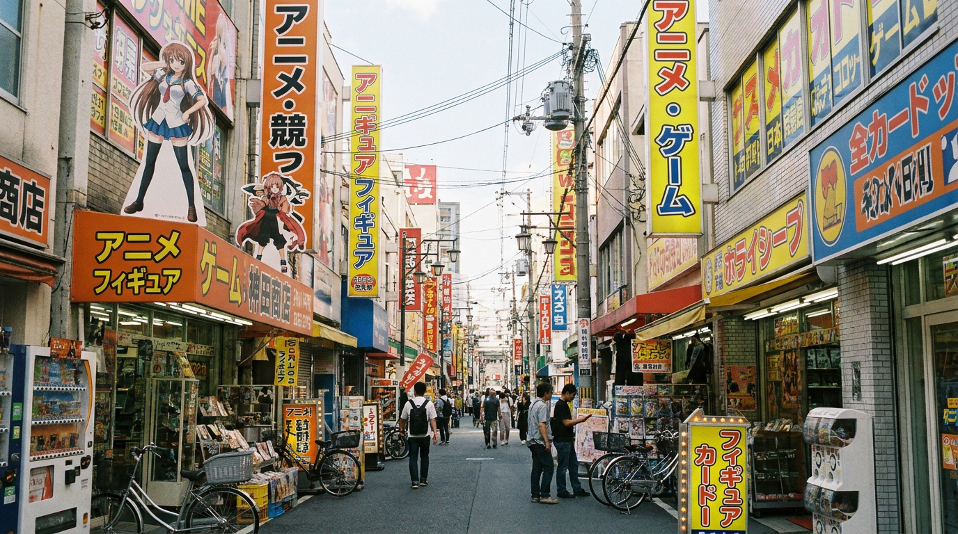 Den Den Town shopping street